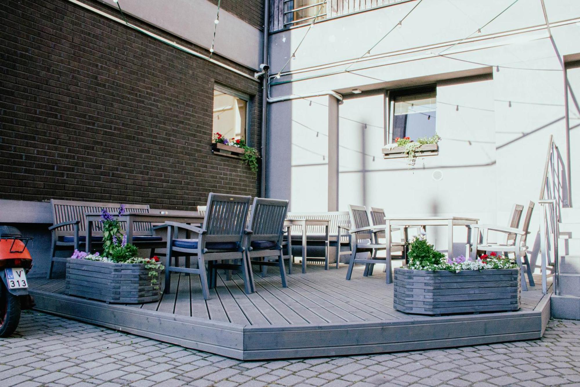 Hotel Kolumbs Liepaja Bagian luar foto